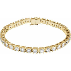 14K Yellow Gold, 7.25