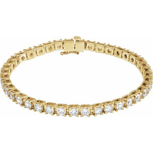 14K Yellow Gold, 7.25