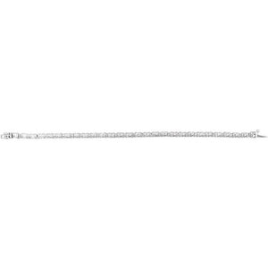 14K Yellow Gold, 7x5 mm Lab-Grown Diamond Line Bracelet – 5 1/2 CTW