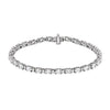 14K Yellow Gold, 7x5 mm Lab-Grown Diamond Line Bracelet – 5 1/2 CTW