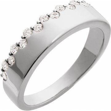 14K White