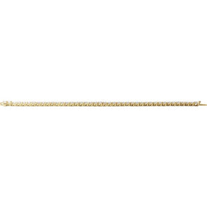14K Yellow Gold, 7.25