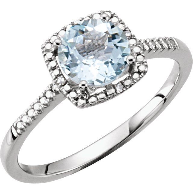 Sterling Silver Amethyst Birthstone Ring - Options Available