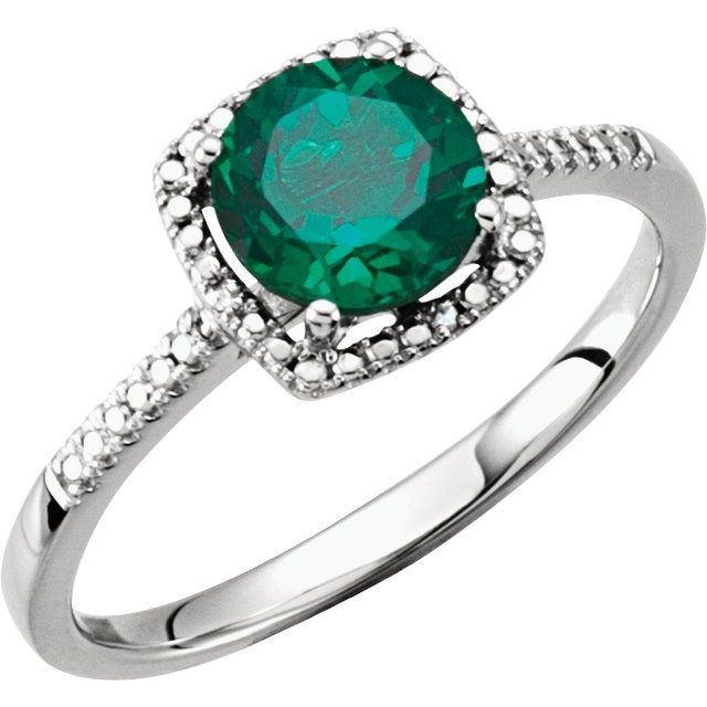 Sterling Silver Amethyst Birthstone Ring - Options Available