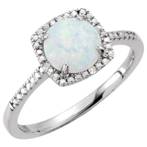 Sterling Silver Amethyst Birthstone Ring - Options Available