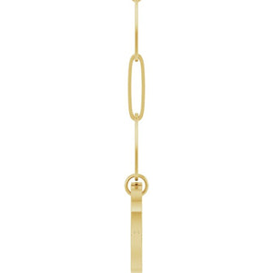 14K White Gold 16