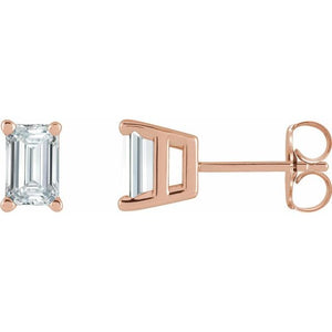 14K Yellow Gold 3/4 CTW Natural Diamond Drop Earrings
