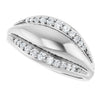 Elegant 14K White Gold Natural Diamond Ring with 1/5 CTW Sparkle