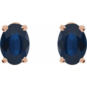 14K White Gold Oval Natural Diamond Earrings with 1/2 CTW