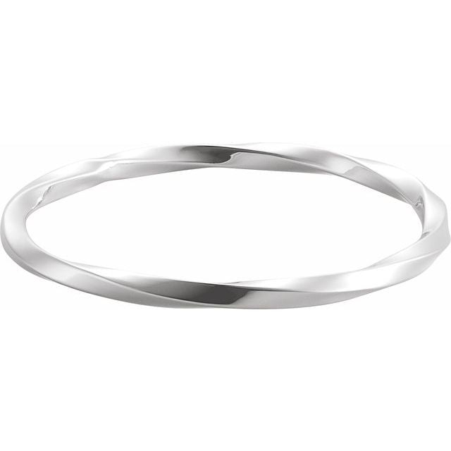 Twisted Bangle Bracelet