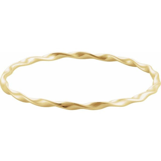 Twisted Bangle Bracelet