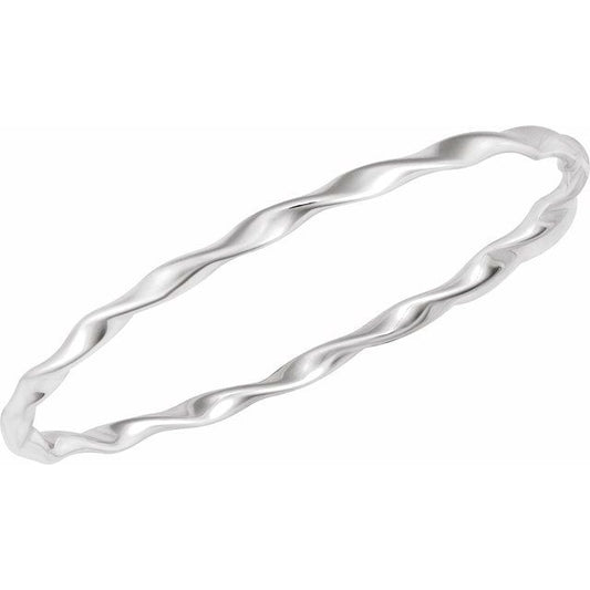 Twisted Bangle Bracelet