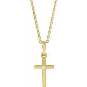 14K Yellow Gold 16-18