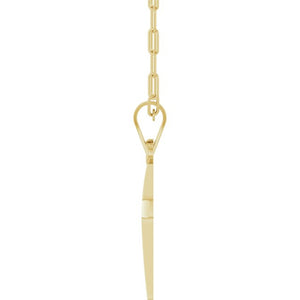 14K White Gold, 18