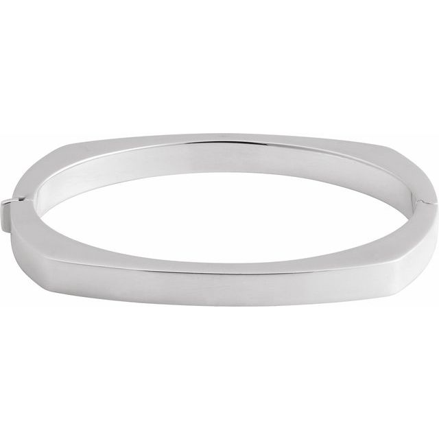 14K Gold Hinged Bangle Bracelet - Options Available
