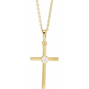 14K Yellow Gold 16-18