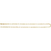 14K Yellow Gold 3.9 mm Puffed Oval Cable Necklace