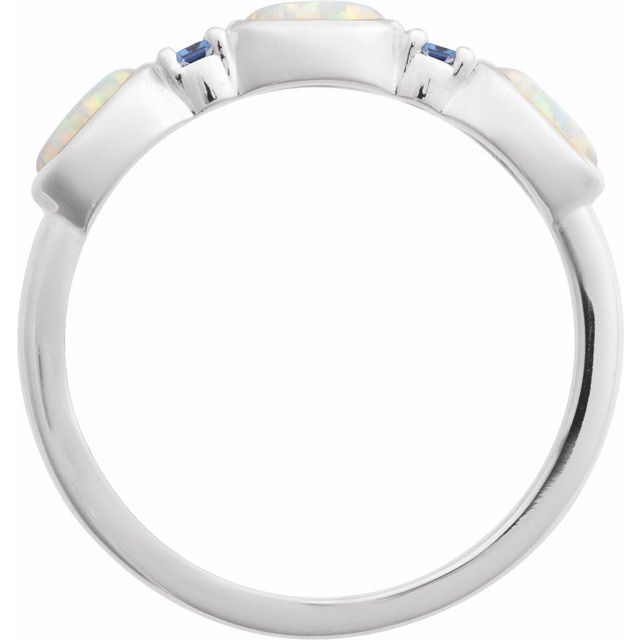 Platinum Stackable Ring - Options Available