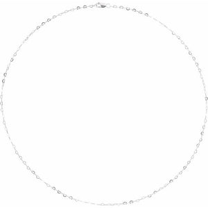 14K Yellow Gold 1.9 mm Heart 18