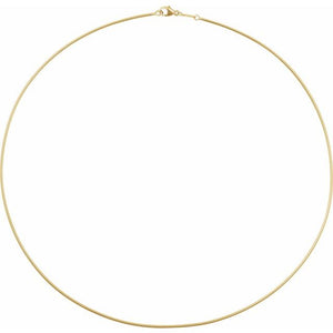 14K Yellow Gold 1.2 mm Boa Snake 7