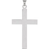 18K Yellow 18 x 12  mm Cross Pendant