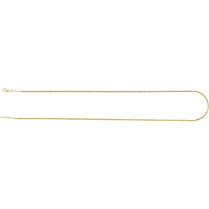 14K Yellow Gold 1.7 mm Serpentine 16