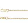 14K Yellow 1  mm Rope 7