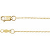 14K Yellow Gold 0.75 mm Rope 7