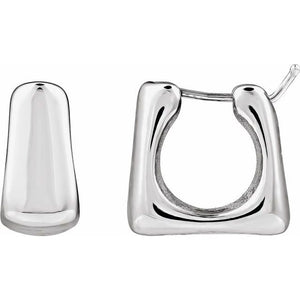 14K Gold Electroform Hoop Earrings - Options Available