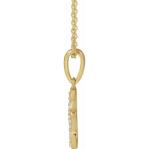 14K Yellow Gold, 18
