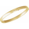 14K Yellow Gold 7x5 mm Hinged Bangle Bracelet - Modern Design