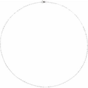 14K Yellow Gold 0.8 mm Heart 7