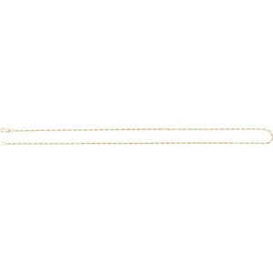 14K Yellow Gold, 1.5 mm Keyhole 16
