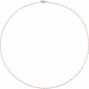 14K Yellow Gold, 1.5 mm Keyhole 16