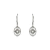 Sterling Silver .06 CTW Natural Diamond Earrings