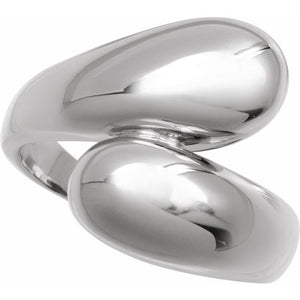 14K Gold Bypass Ring - Options Available