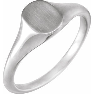 14K Gold Signet Ring