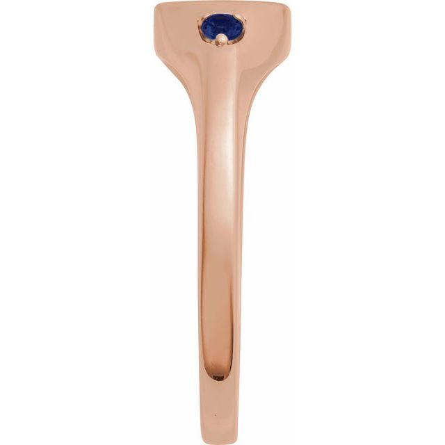 14K Gold Signet Ring - Options Available