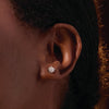 14K Yellow Gold 1/3 CTW Lab-Grown Diamond Stud Earrings