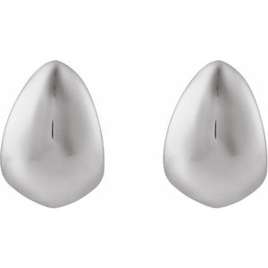 Electroform Teardrop Earrings