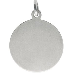 Sterling Silver 25  mm St. Michael Medal