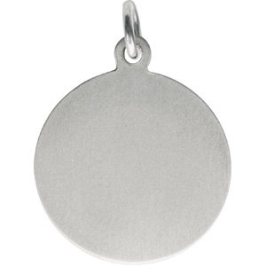 Sterling Silver 25 mm St. Michael Protection Medal - Faithful Elegance