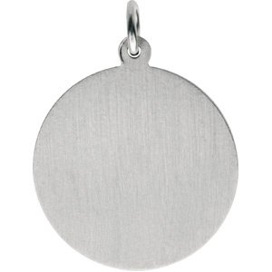 Sterling Silver 25 mm St. Michael Protection Medal - Faithful Elegance