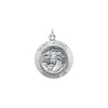 Sterling Silver 25  mm St. Michael Medal