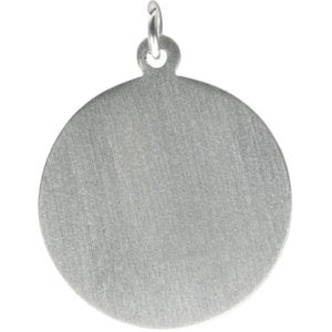 Sterling Silver 25 mm St. Michael Protection Medal - Faithful Elegance