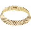 14K Yellow Gold 10.25 mm Panther Chain - Luxurious Design