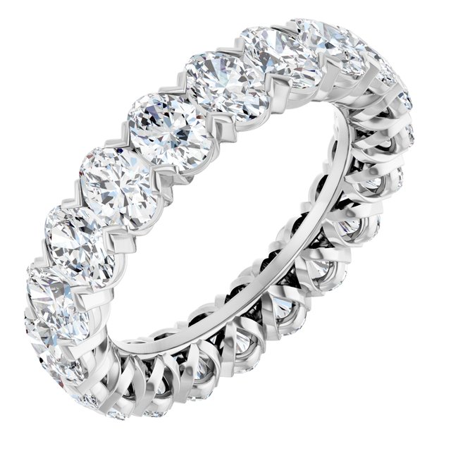 14K Gold Lab-Grown Diamond Eternity Ring - Options Available