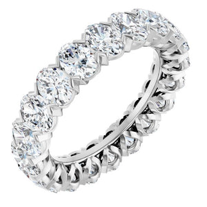 14K Gold Lab-Grown Diamond Eternity Ring - Options Available