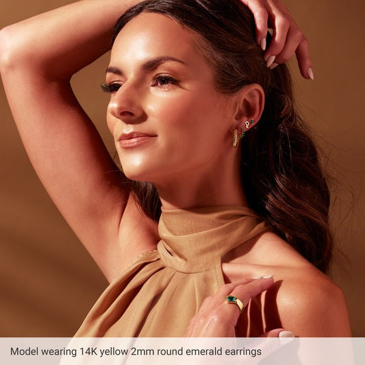 Natural Turquoise Cabochon Hinged Hoop Earrings | 14K Gold, Silver & Platinum | 12.21–20 Mm × 2.32 Mm | Round | Hinged (V2.3)