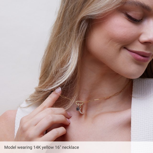 14K Gold Charm Necklace